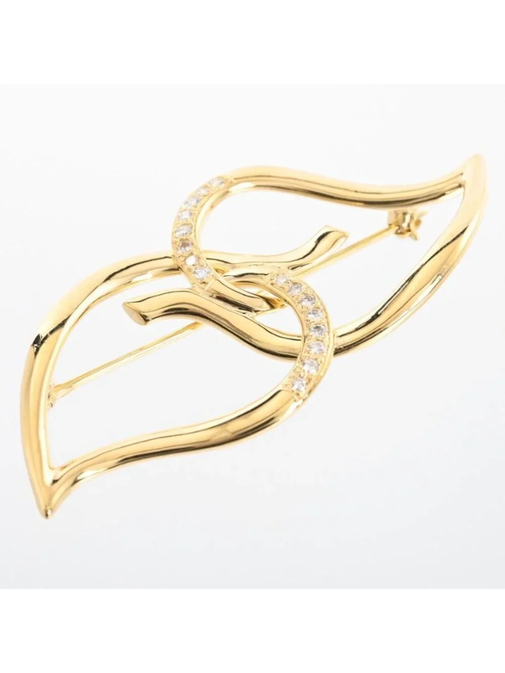 Tiffany & Co Brooch Double Leaf